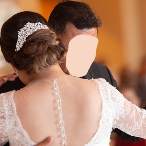 WEDDING SWAROVSKI CRYSTAL W/HAIR COMB
